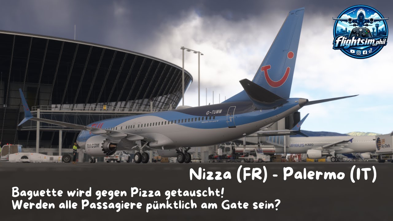 MSFS2024 - Nizza (LFMN) nach Palermo (LICJ)
