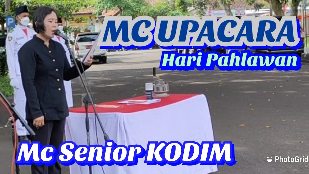 MC UPACARA BENDERA PERINGATAN HARI PAHLAWAN TAHUN 2021