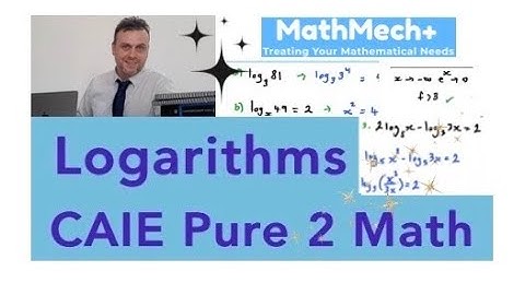 Logarithms | Base a, Simple Equations & Change of Base | CAIE Pure 2 Maths | #logarithms #algebra