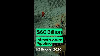 $60 billion in infrastructure investment is on the way. NZ budget 2026 confirmed.