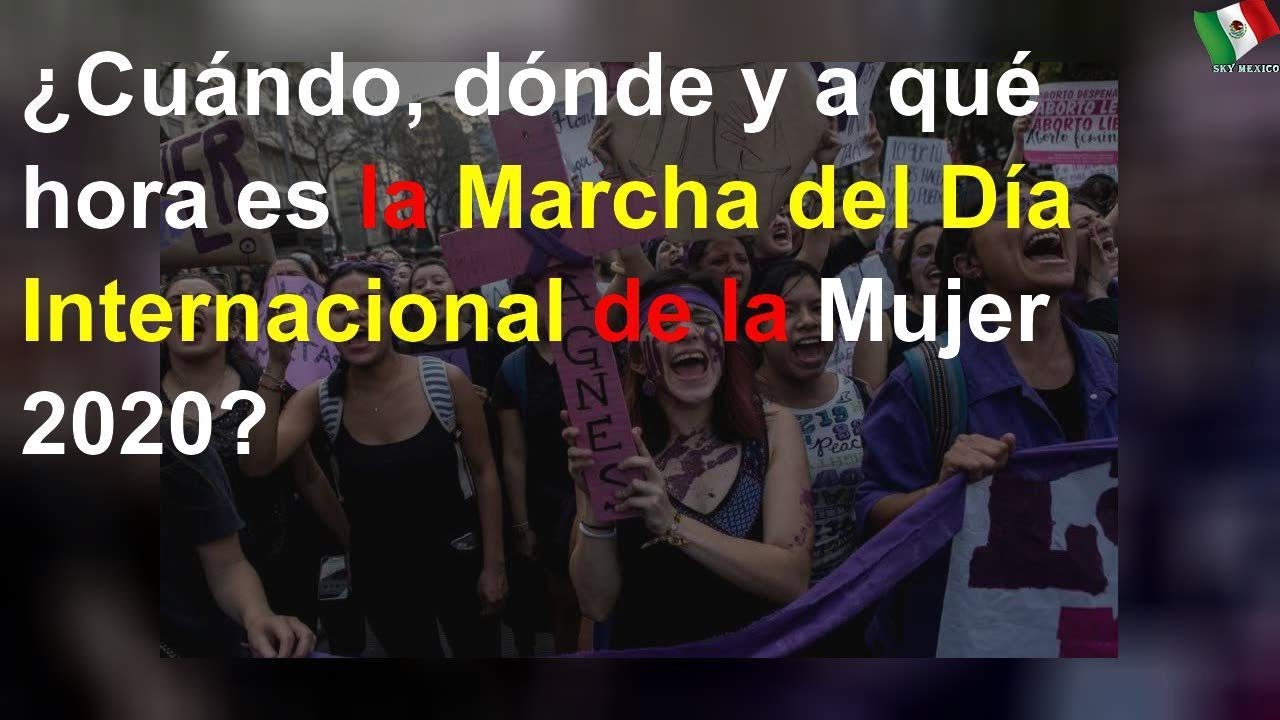 ¿Cuándo, dónde y a qué hora es la Marcha del Día Internacional de la