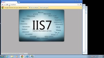 Using Apache and IIS on your Development Machine