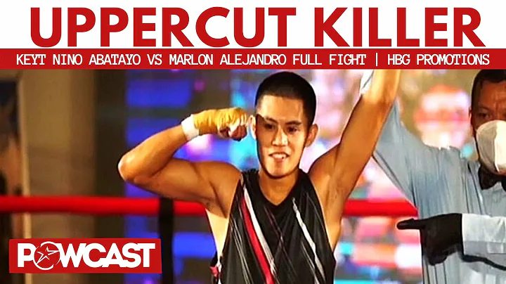 DUROG sa UPPERCUT! Keyt Nino Abatayo vs Marlon Alejandro Boxing Full Fight | HBG Promotions