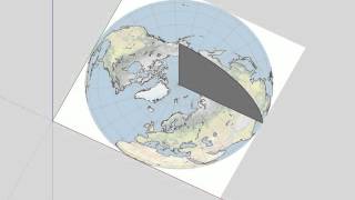 Mapping a Photo to a Hemi-Sphere in SketchUp