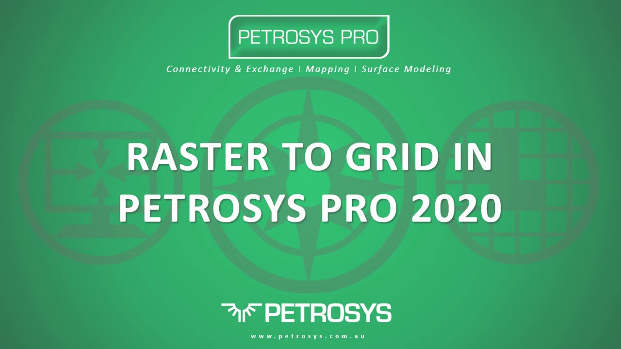 Raster to Grid in Petrosys PRO