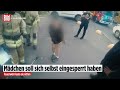 Seltsamer Feuerwehreinsatz: Mädchen schließt sich in Paketstation ein