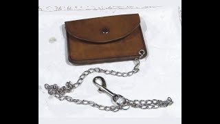 GPW 126 - Simple Leather Wallet-ish Thing (With a Chain)
Just a simple, minimal wallet-ish thing with a chain... just like the title. GPW 126 - Simple Leather Wallet-ish Thing (With a Chain)