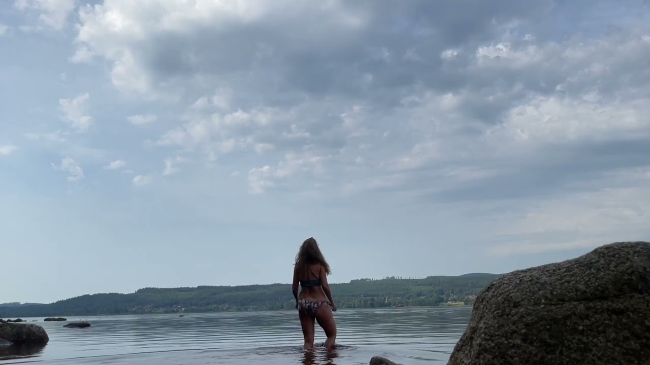 The practice of morgondopp” | Lake Siljan | Sweden