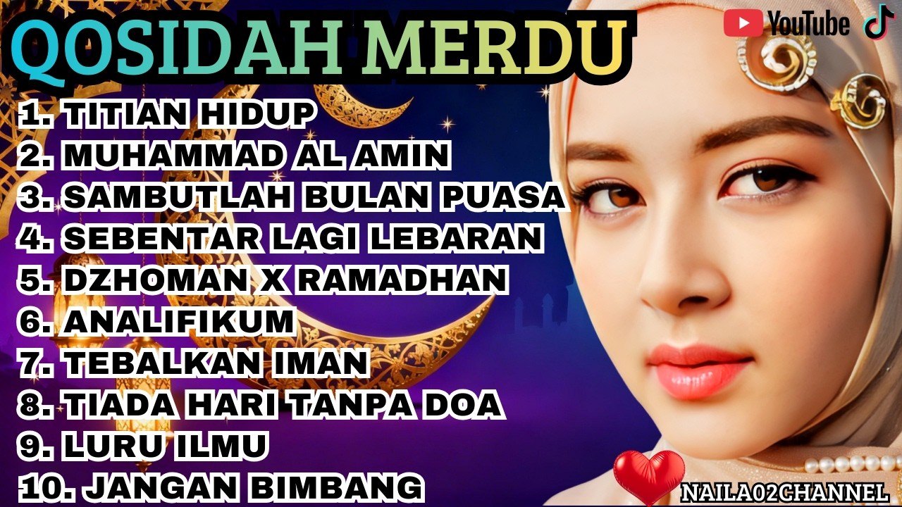 RAMADHAN 2026 ||KOLEKSI QOSIDAH MERDU TERMAHAL❤️AYO SHOLAT NGAJI SHOLAWAT BIKIN CANDU TERBARU 2026✨️
