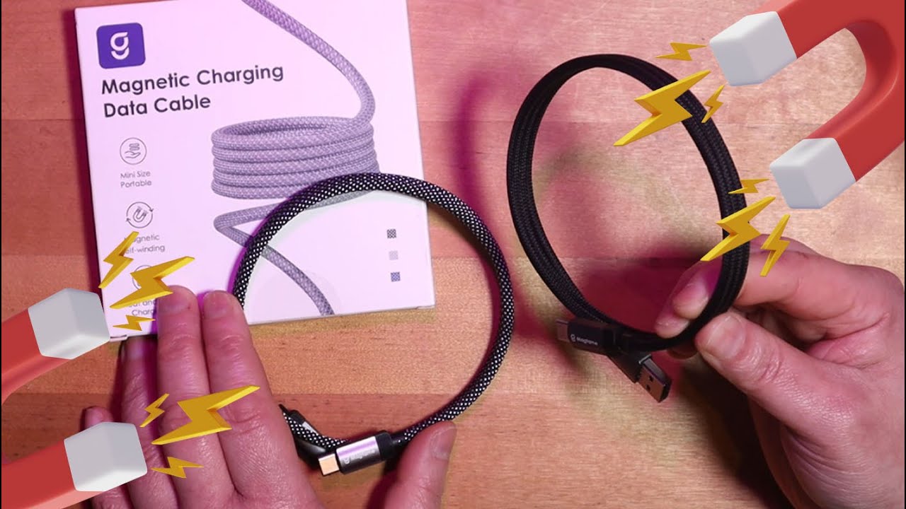 MAGTAME Magnetic Charging Data Cable [REVIEW] The clutter-free self ...