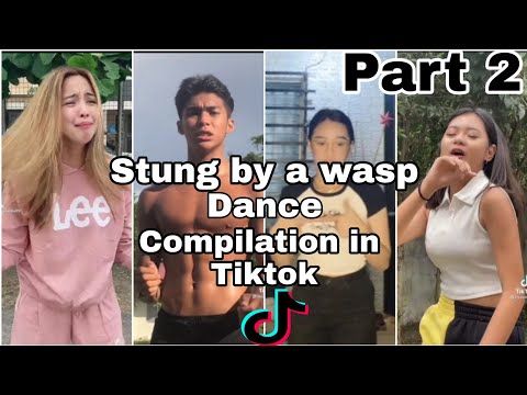 "Stung by a wasp"Dance Compilation in TikTok Part2