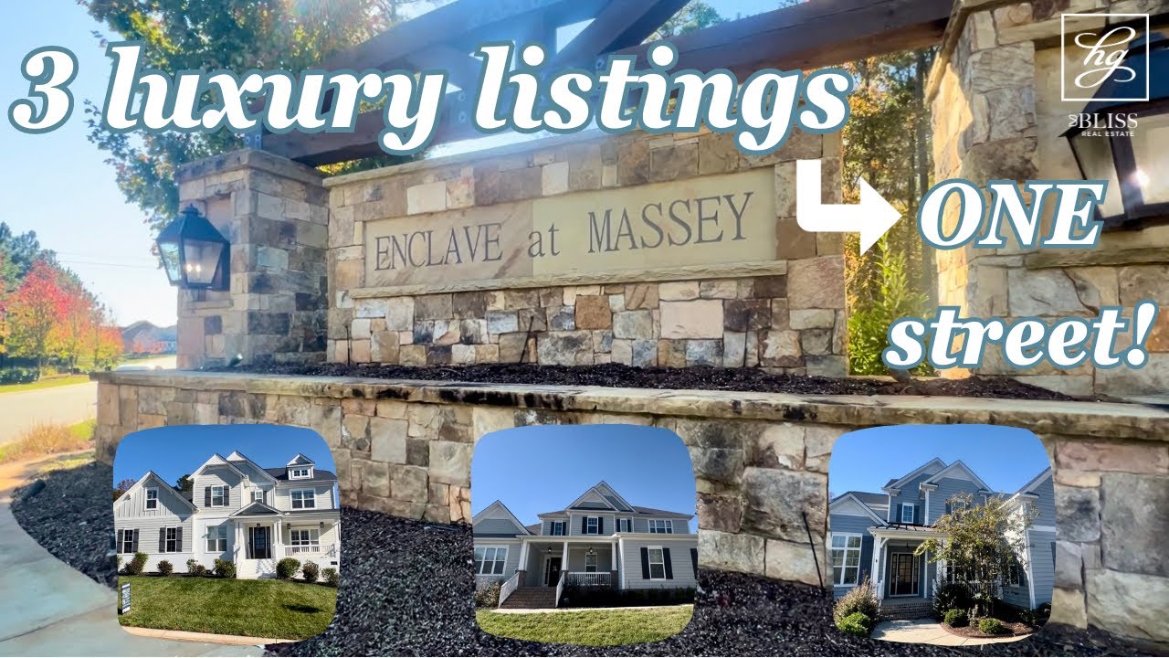 3 Luxury Home Listings - The Enclave at Massey in Fort Mill, SC