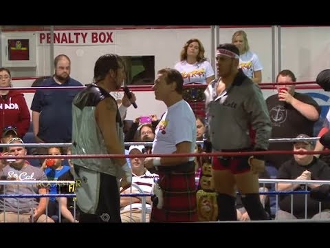 One of Roddy Piper's Last Appearances (Piper's Pit w/ Colt Cabana, Rhyno & Mike Hughes)