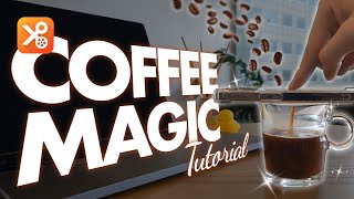 How to Pour Coffee from Your Phone❓❗️📱☕️ | YouCut Video Editing Tutorial | Trending Magic Editing | screenshot 5