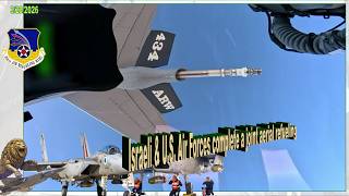 Watch The Israeli And U.s. Air Forces Complete A Joint Aerial Refueling 3282026 1103 Am Pdt