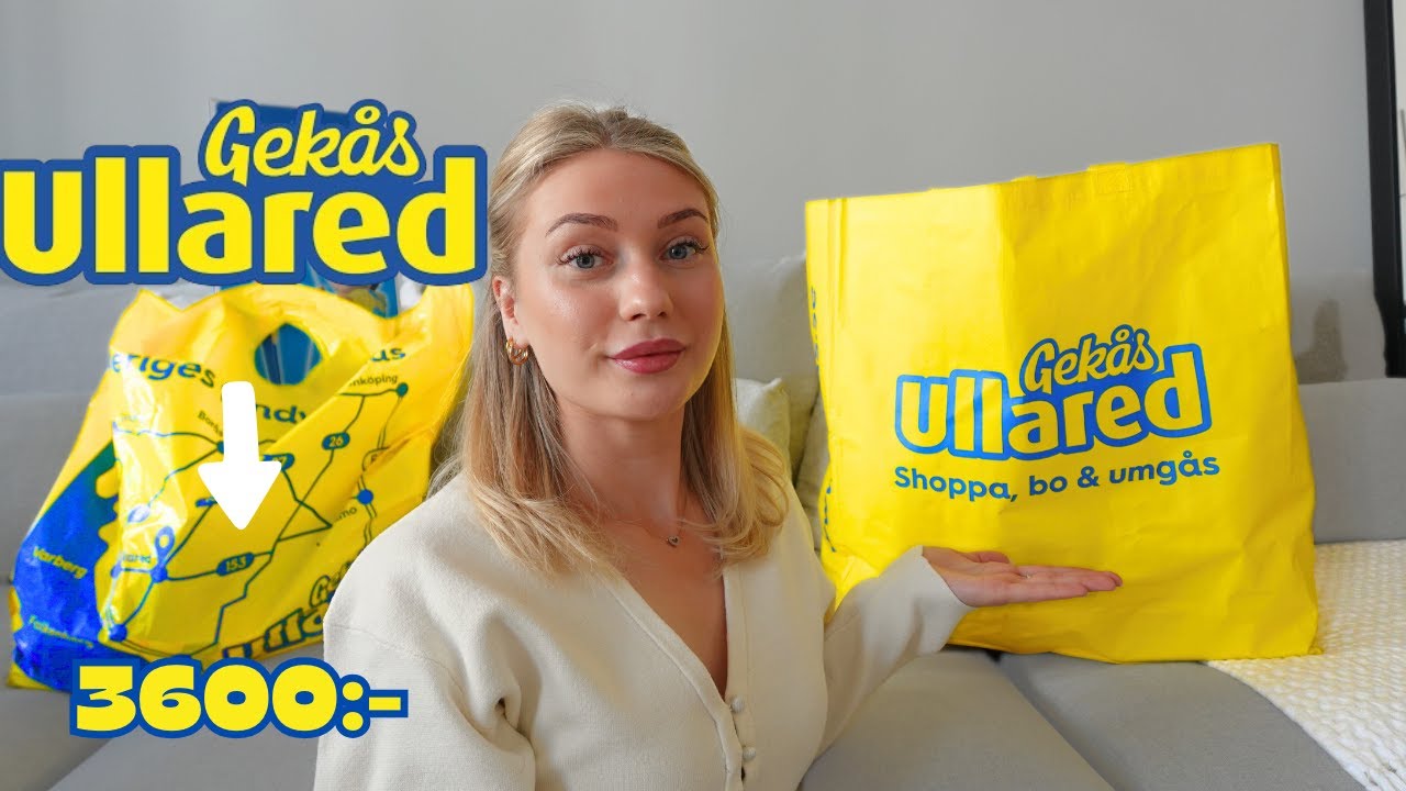 Stor Gekås Ullared Haul (med priser)