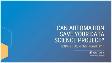 Can Automation Save Your Data Science Project?