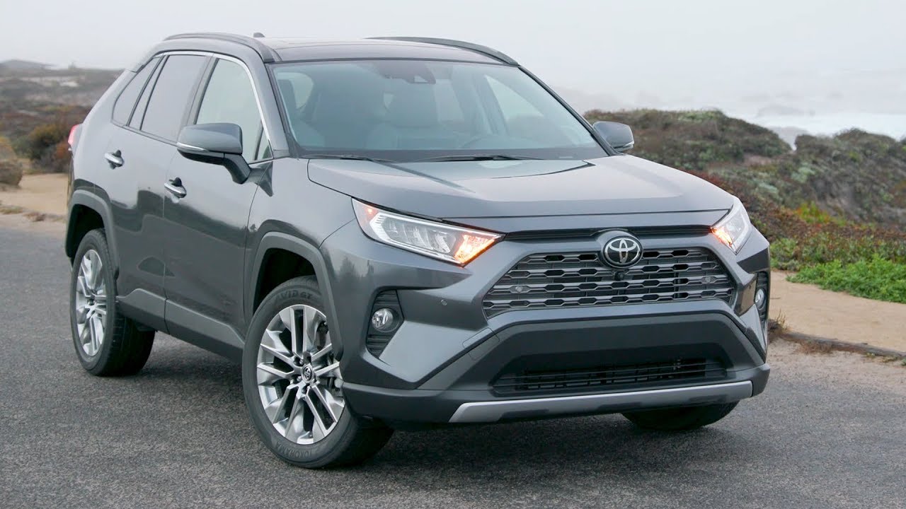 2019 Toyota RAV4 Limited FWD Magnetic Grey Metallic - YouTube.