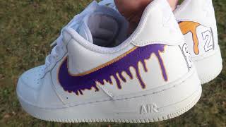 Kobe Bryant Legacy Nike Air Force 1 Custom 🟣🏀
