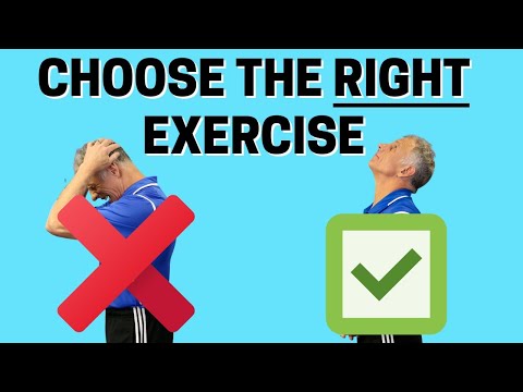 How to Choose the Right Exercise or Stretch for Your Neck Pain