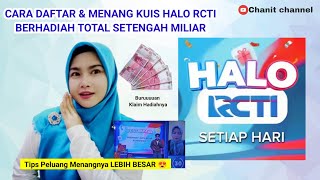 Halo Rcti Quiz With Total Prizes Of Half A Billion