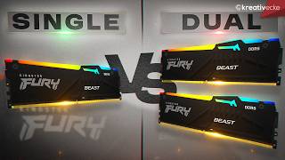 WIE SCHLIMM ist "nur" 1 RAM Stick? Single Channel vs. Dual Channel bei x3D CPUs...