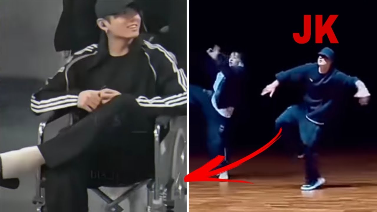Bts Jungkook Perform With His Foot Injury