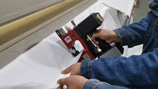 how to splice the new roll fabric with old one#matresscover
