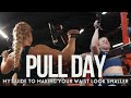 Pull Day - How to make your waist look smaller