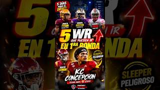 NADIE habla de este WR… y puede irse en 1RA RONDA 😳💣