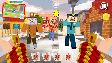 Dark Riddle New Update 15.1( Mod Skin PIXEL MODE )Mixed Game Play part.35