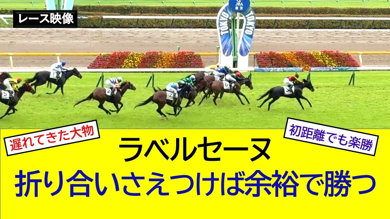 2026年6月21日 | 東京8R 3歳上1勝クラス | ラベルセーヌ | タイセイ