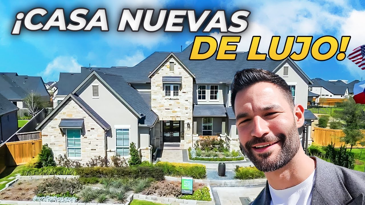 Houston Texas? No Te Puedes Perder Estas CASAS de LUJO Nuevas ¡Explora Houston Texas!