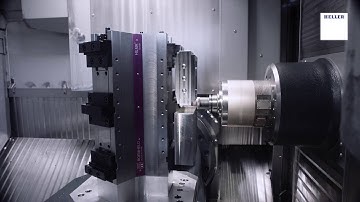 High-performance cutting from 6 sides on HELLER HF 3500