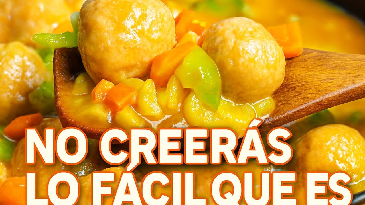 Albóndigas caseras con salsa, fáciles y explicadas paso a paso