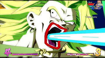Broly Solo Slow Lvl 3 Midscreen | DBFZ