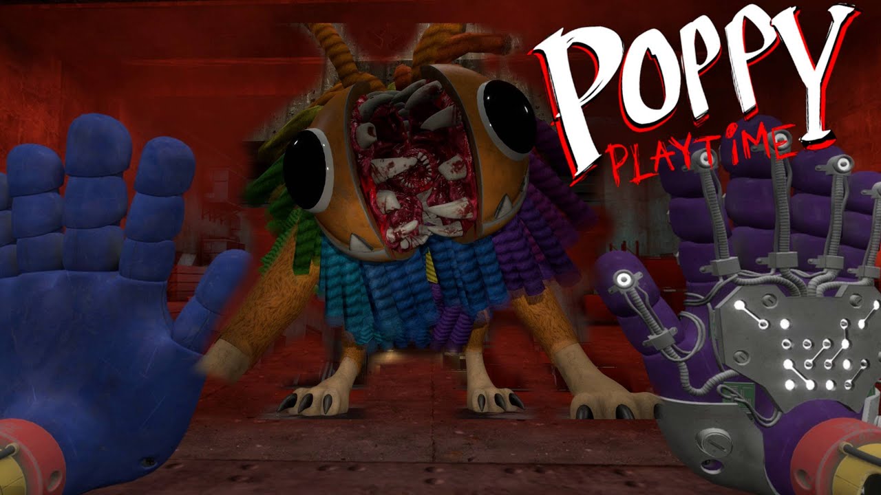 I've Been Found by All the Monsters Poppy Playtime Chapter 4! Yarnaby and PIANOSAURUS! | Garry's Mod