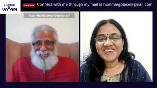 #225 English Conversation with Tutor-Nandakumar Gopalan Sir | 30 Days Plan to Learn English | screenshot 5