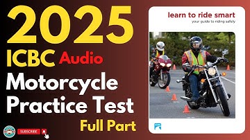 ICBC Motorcycle Practice Test Full Part | Audio | Canadian Driver Knowledge Test