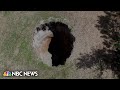 Deadly Florida sinkhole that swallowed man in 2013 opens again image