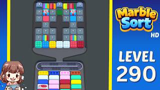 Marble Sort Level 290 Solution Walkthrough