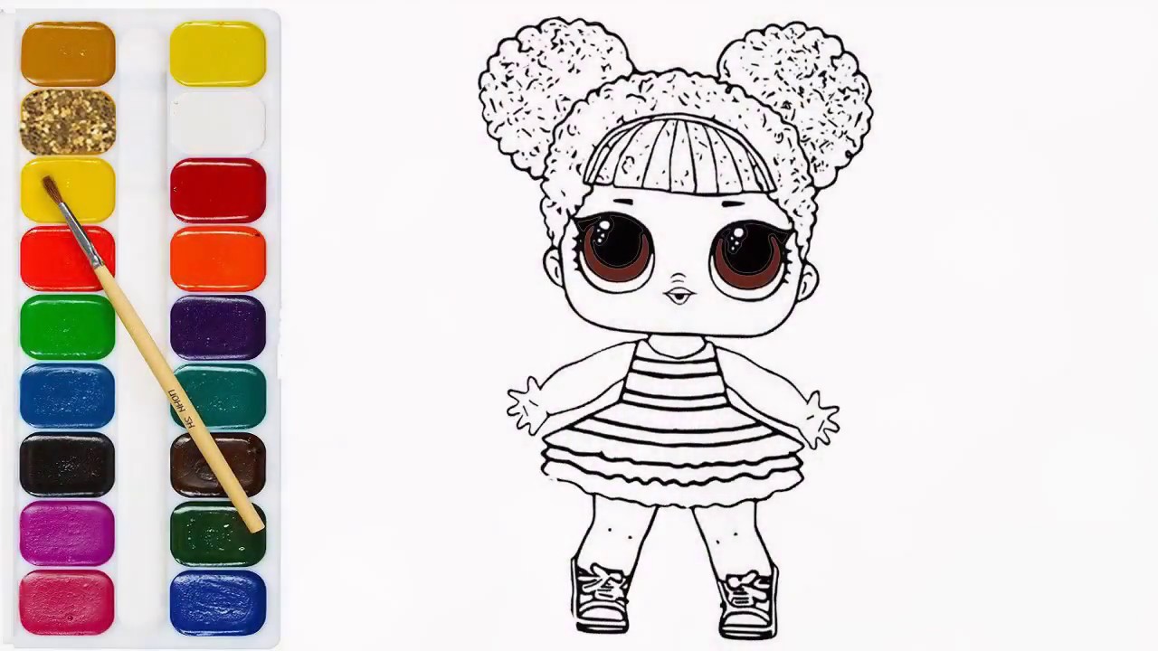 How To Draw An L.O.L. Surprise Doll | How To Draw Surprise Dolls LOL