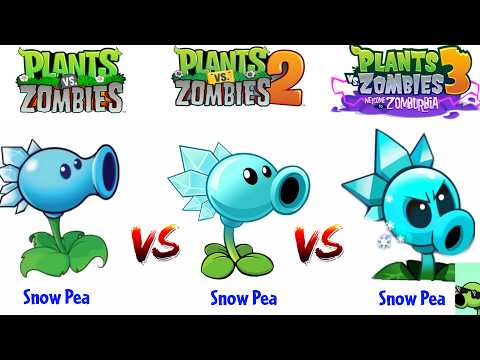 видео: All Plants PVZ 1 vs PVZ 2 vs PVZ 3 Battlez - Which Version Will Win?