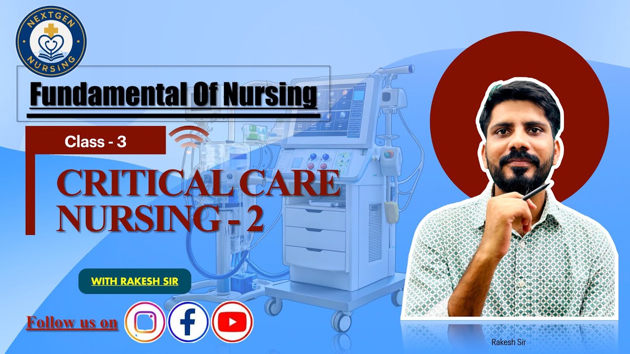 Critical Care Nursing Masterclass 2 | ICU Skills | Emergency Protocols#icu #norcet9 #nursing