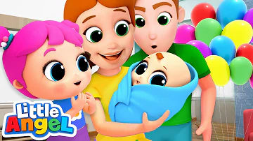 Meet Our Baby Brother! New Baby Song | Nursery Rhymes by Little Angel