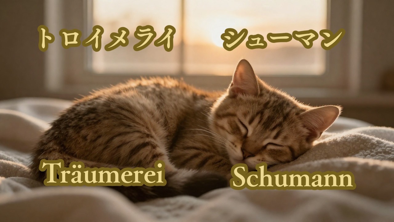 トロイメライ（子供の情景より）/　Träumerei – Schumann (from Kinderszenen)