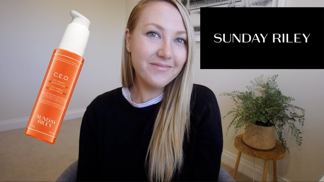 SUNDAY RILEY C.E.O 15% Vitamin C Brightening Serum HONEST REVIEW 