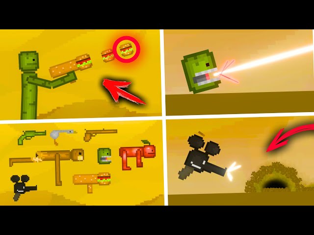 The Most UNUSUAL GUNS in Melon Playground and How To Get Them class=