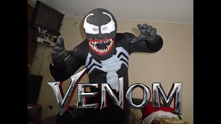 como hacer un disfraz de venom 3 de 3 manos y final