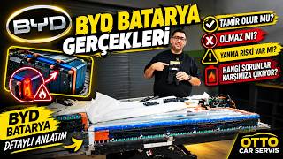 BYD BATARYA GERÇEKLERİ! 🔋⚡ Tamir Olur mu? Yanma Riski Var mı?